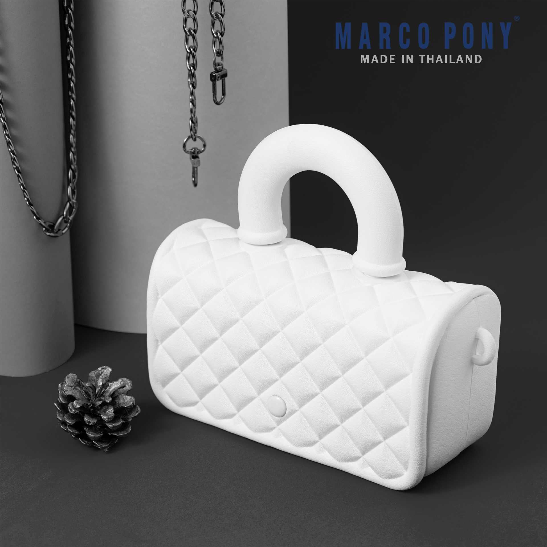 Marco Pony รุ่น BP1008 กระเป๋าสะพายข้าง พร้อมสายโซ่ Size 10 x 18.5 CM