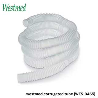 Westmed Oxygen Corrugated Tube สายงวงช้าง คอลลูเกต ท่อออกซิเจนสำหรับผู้ป่วยเจาะคอ สีใส [WES-0465]