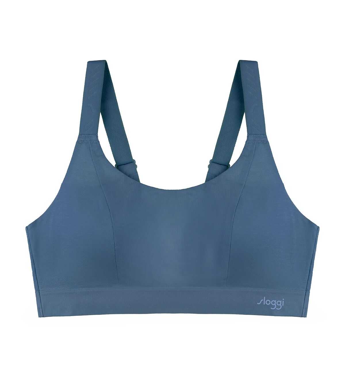 NEW sloggi 10223257 sloggi Basic Sporty Cool HP3 00XX เสื้อชั้นในสปอร์ทบรา สีน้ำเงิน