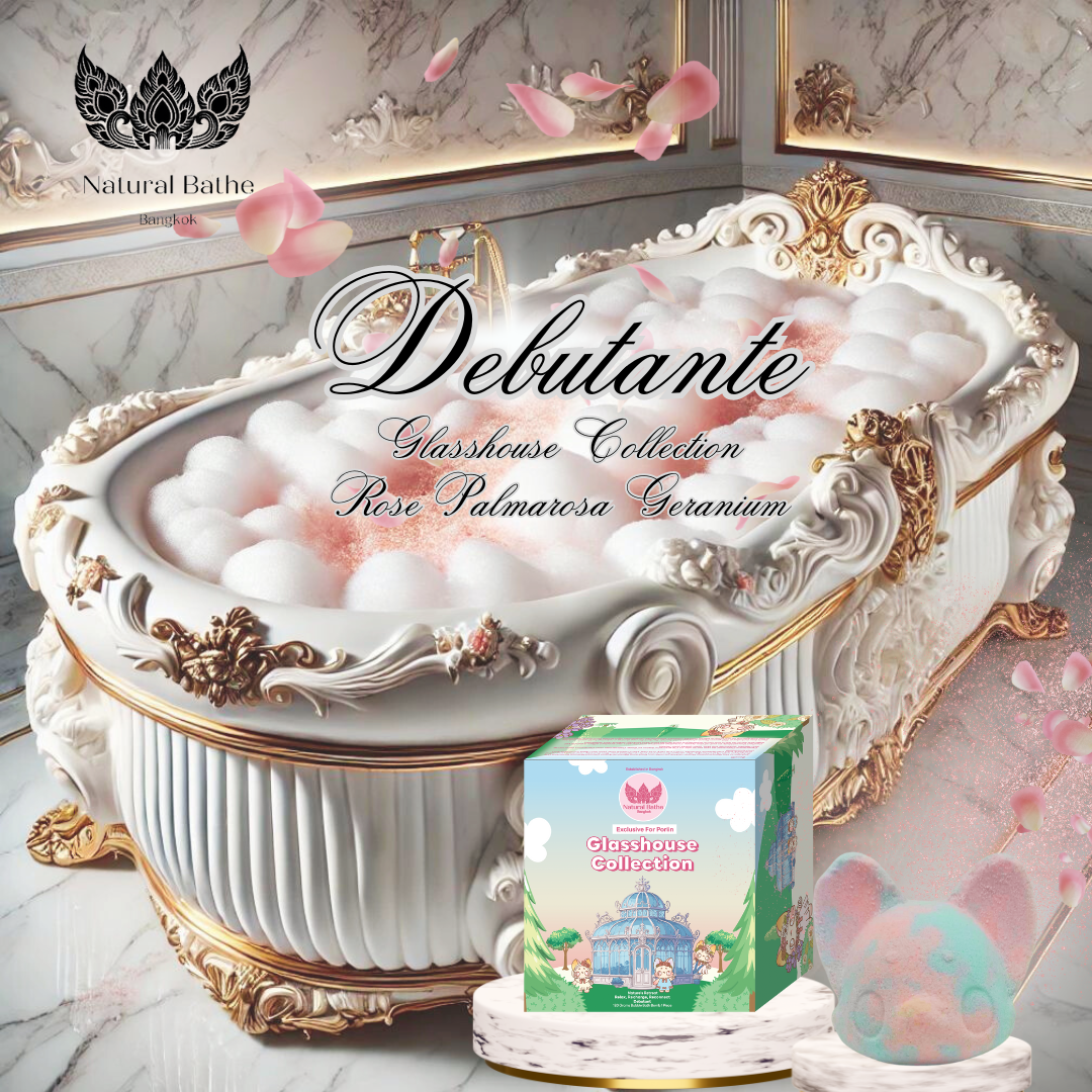 Natural Bathe  X Poriin Fenni Debutante Bath Bomb
