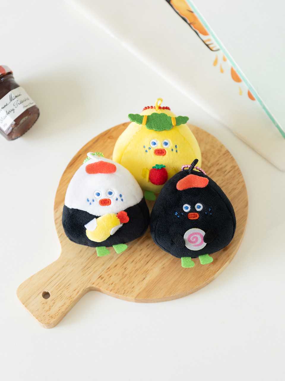 Brunch Brother Onigiri Keyring พวงกุญแจข้าวปั้นโอนิกิริ