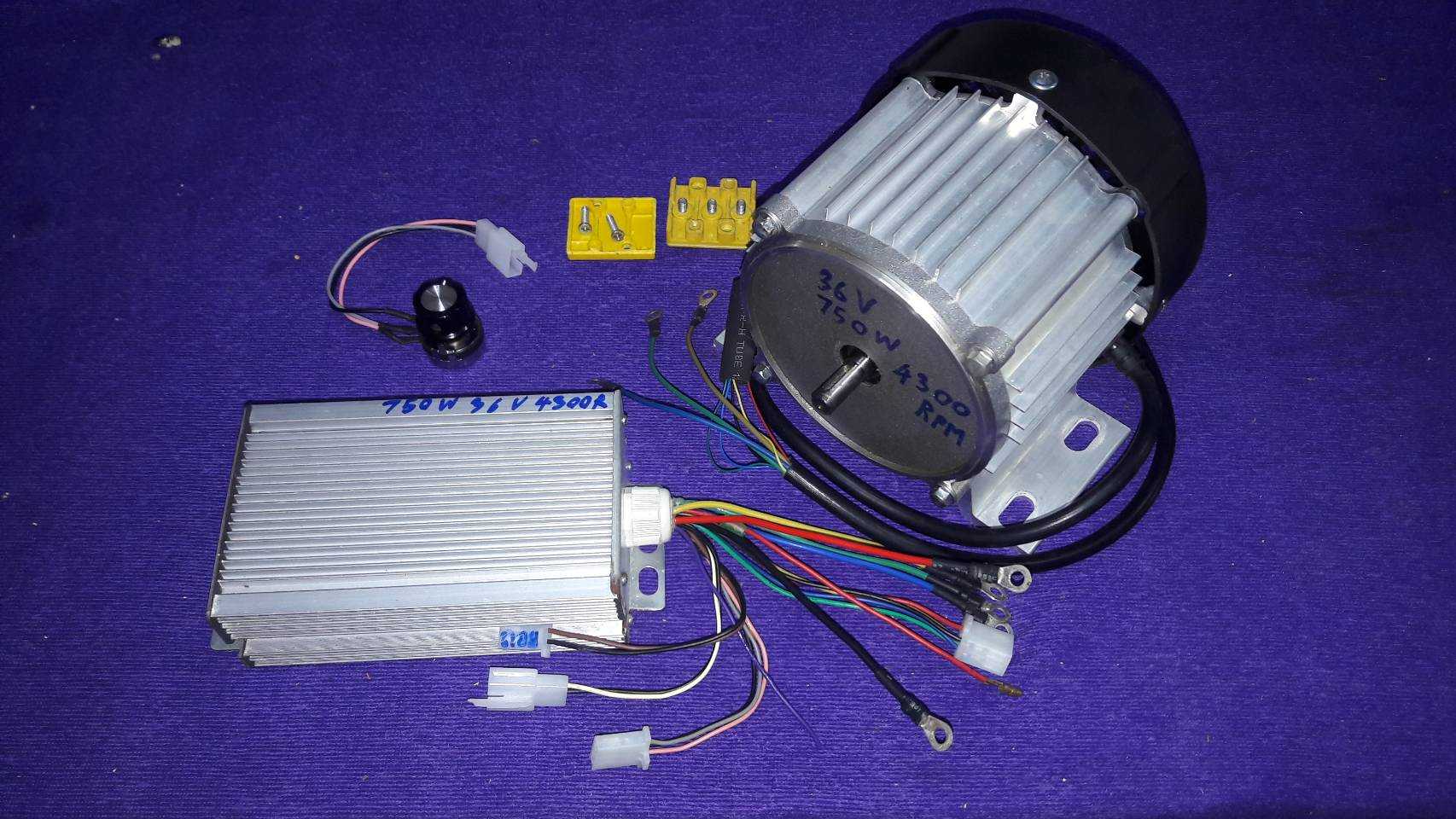 #M4200536750-00540# 750W 36V 4300รอบ มอเตอร์ บัสเลส 1แรงม้า