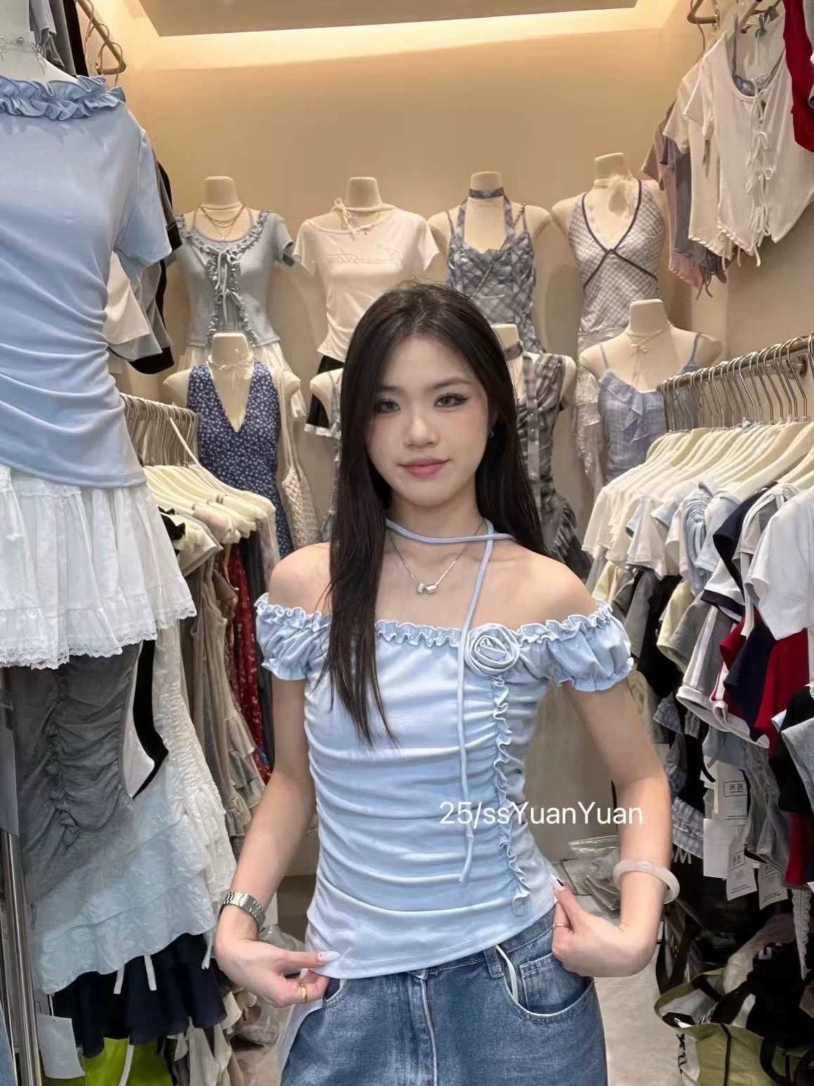 Rosie Top (รูปสินค้าจริง3รูปสุดท้าย)