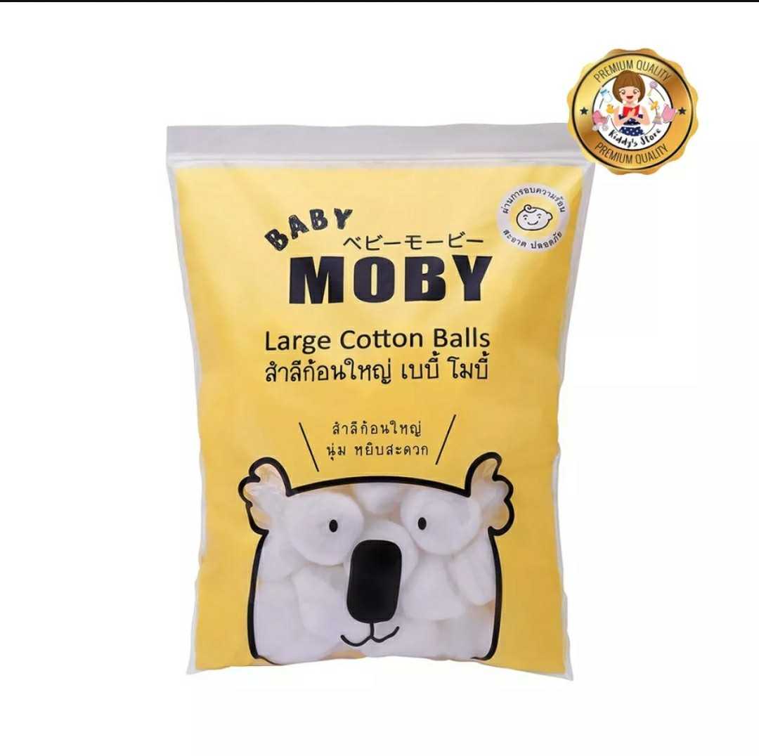 Moby สำลีก้อนใหญ่ 100 กรัม