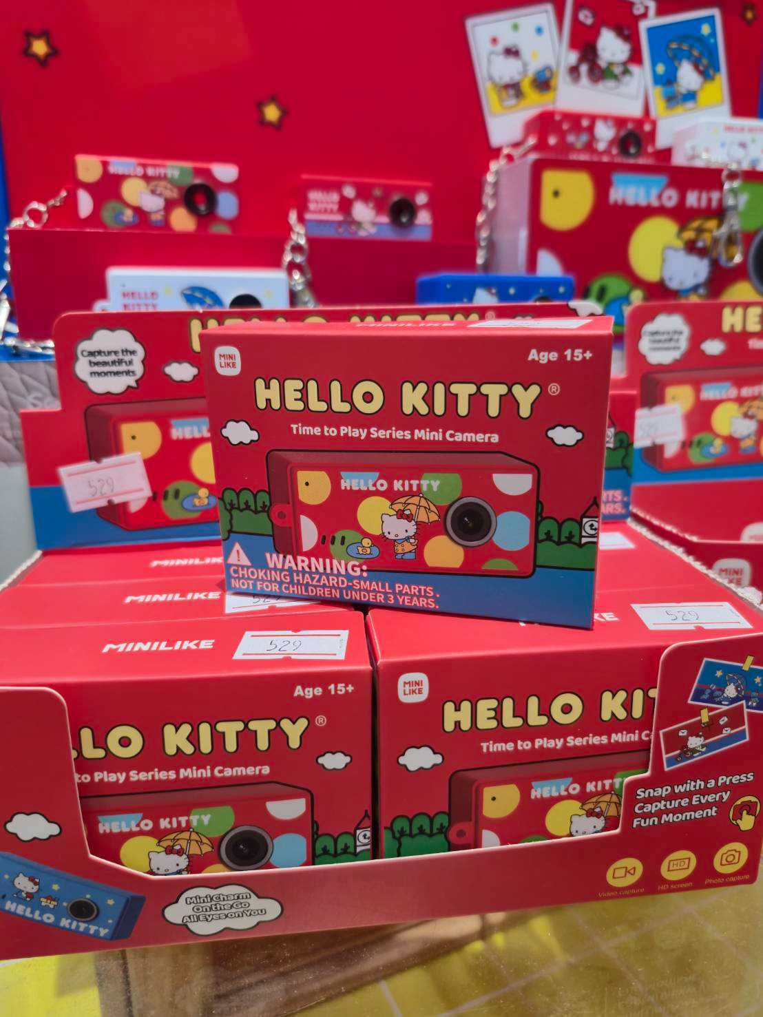 กล้องจิ๋วจุ่ม Hello Kitty Style Time to Play Series Mini Camera