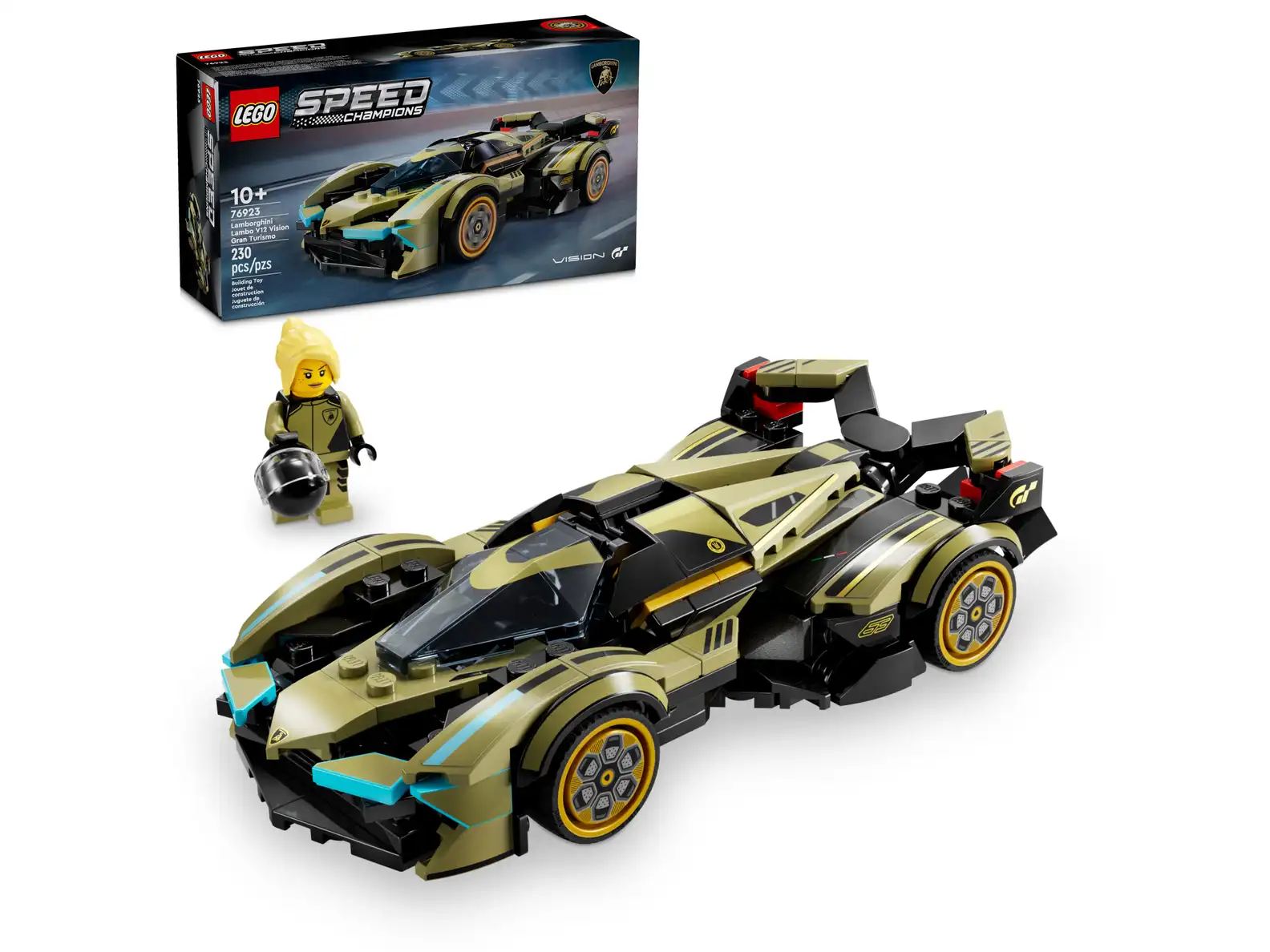LEGO 76923 Lamborghini Lambo V12 Vision(สินค้าซื้อแล้วไม่รับเปลี่ยนคืน)