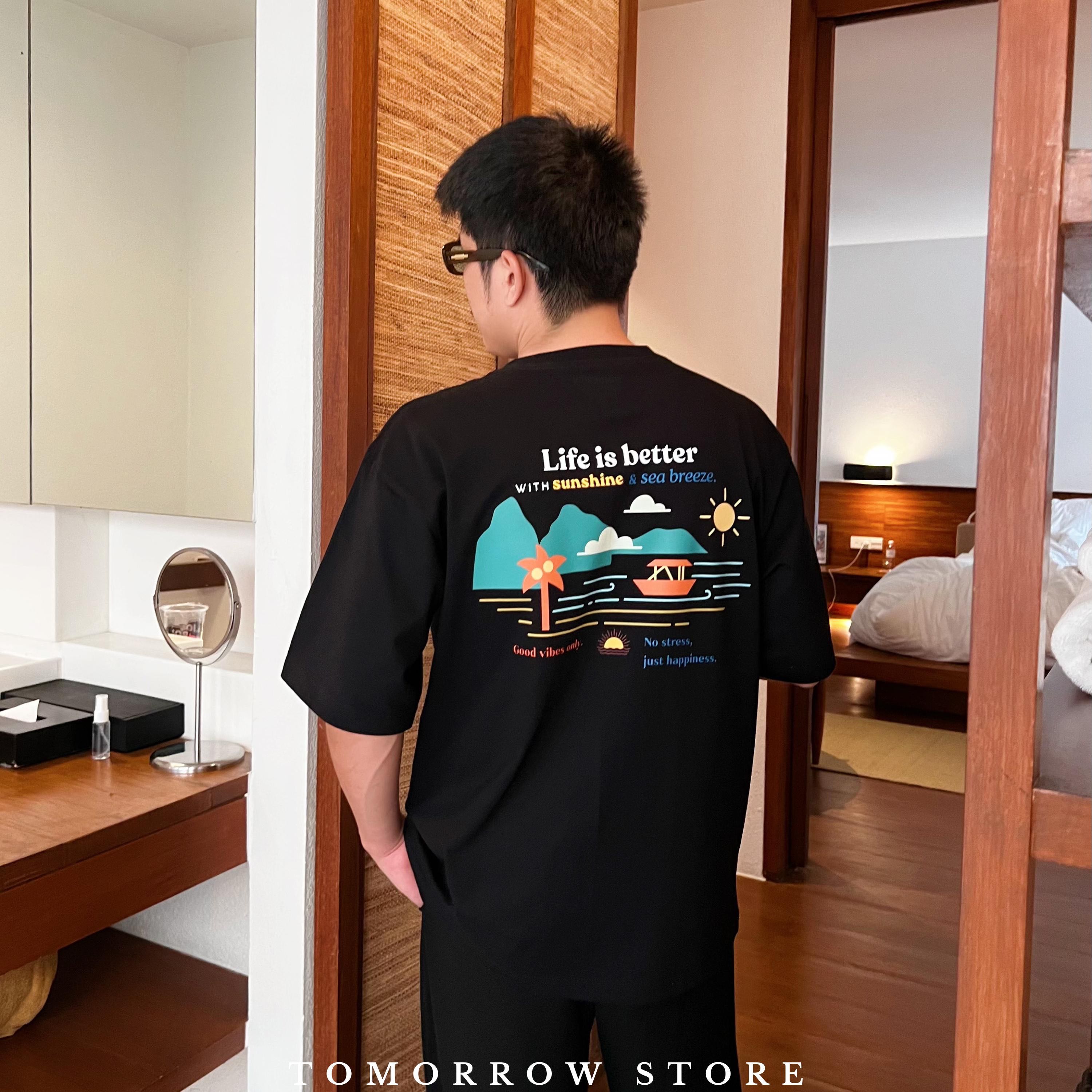 TOMORROW- เสื้อOVERSIZE/C20-Life is better