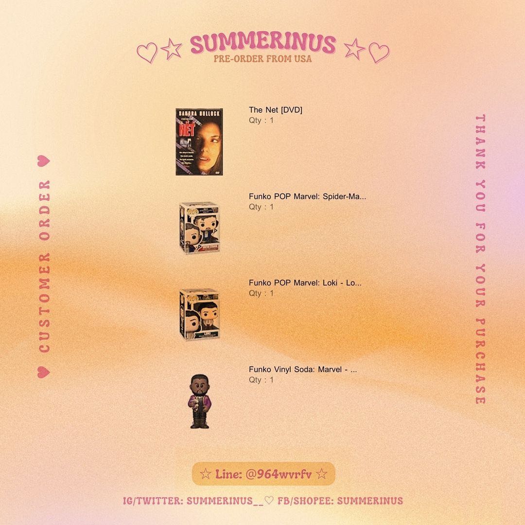 📦 Customer Order 2023 📦