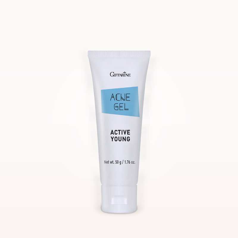 เจลล้างหน้าป้องกันสิว กิฟฟารีน แอคทีฟ ยัง (50 กรัม) | Giffarine Active Young Acne Gel (50 grams)