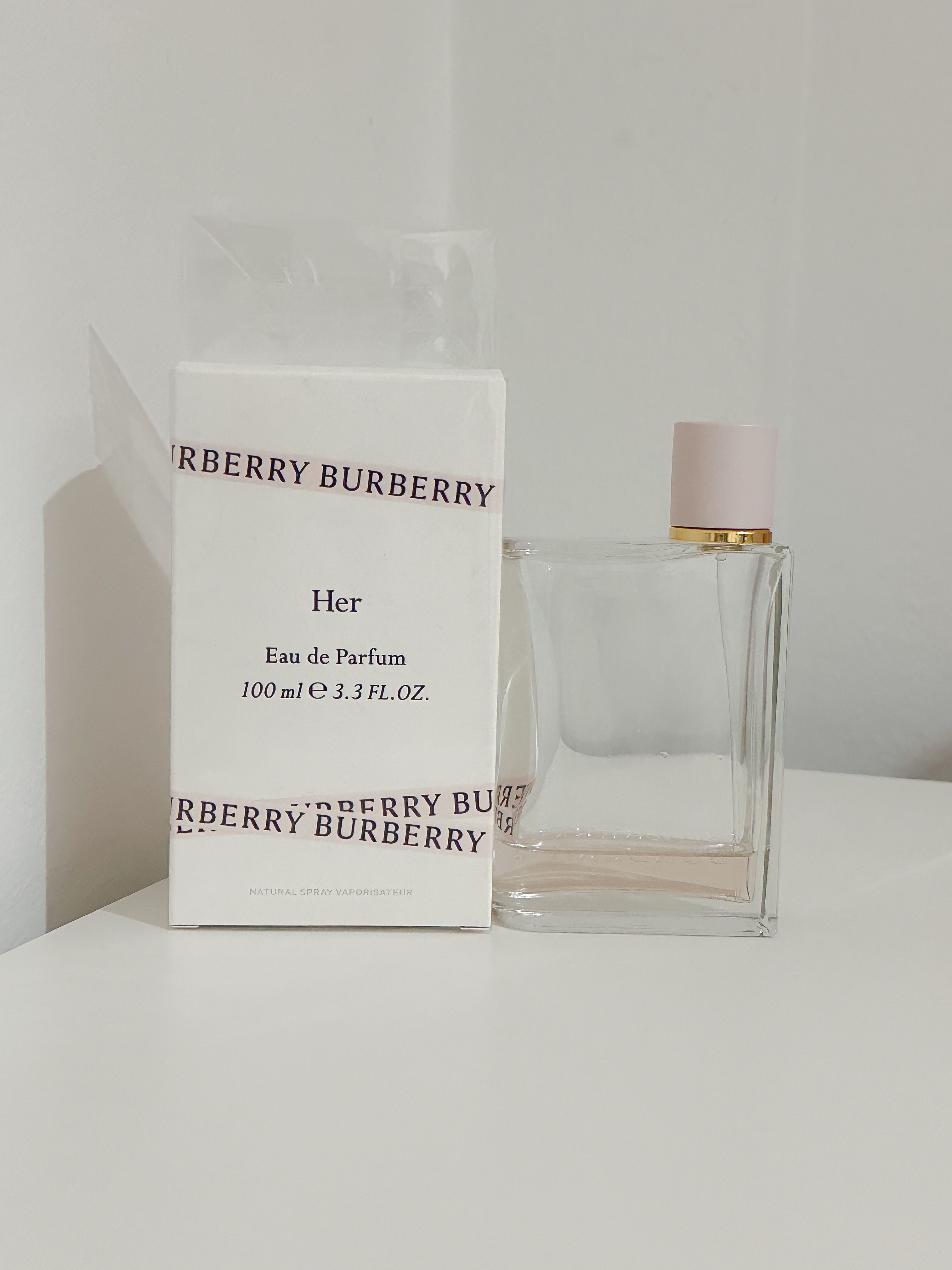 (1) น้ำหอมติดขวด Burberry Her EDP ฝาชมพู เหลือ 14 ml