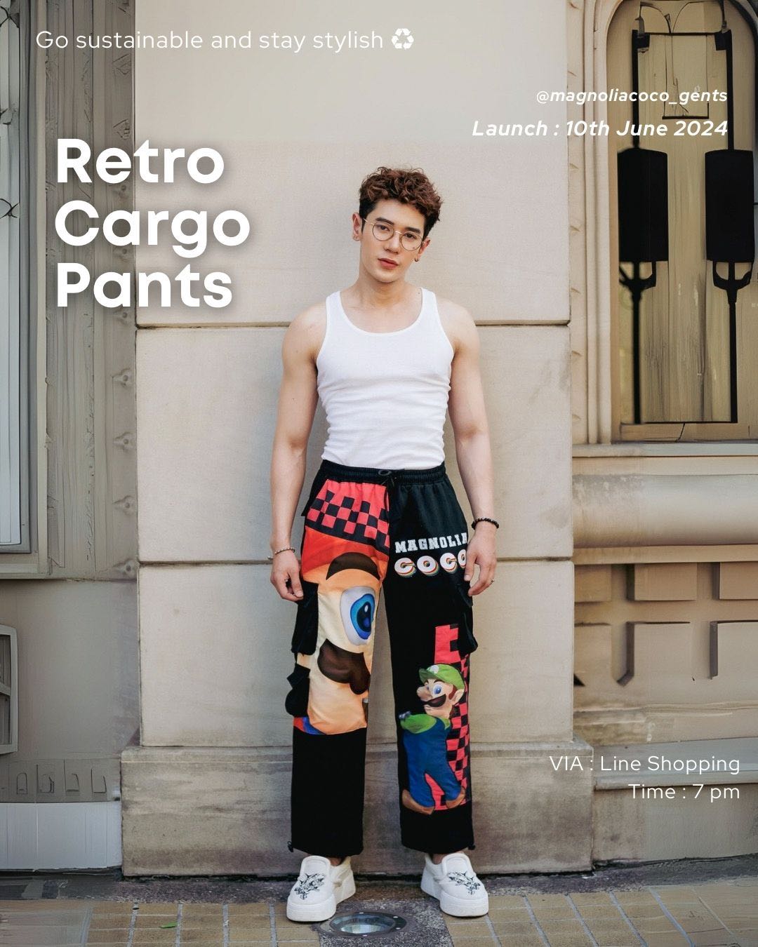 Retro Cargo Pants (RCP01)