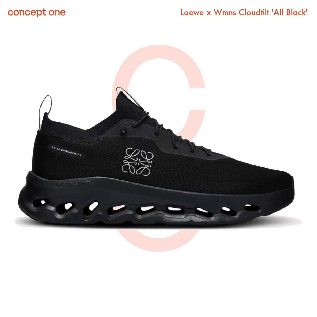 Loewe x Wmns Cloudtilt 'All Black'