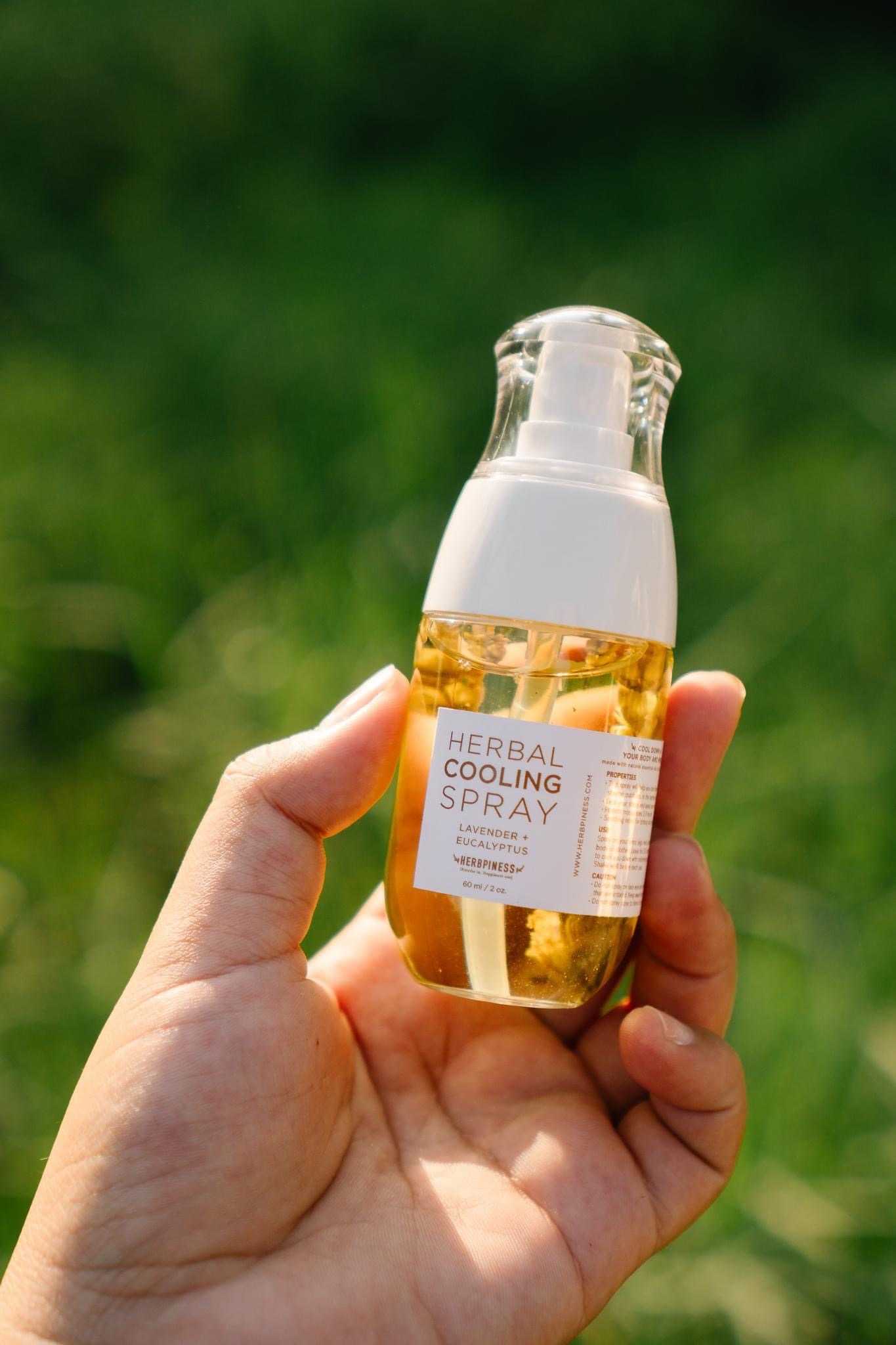 HERBAL COOLING SPRAY : LAVENDER + EUCALYPTUS