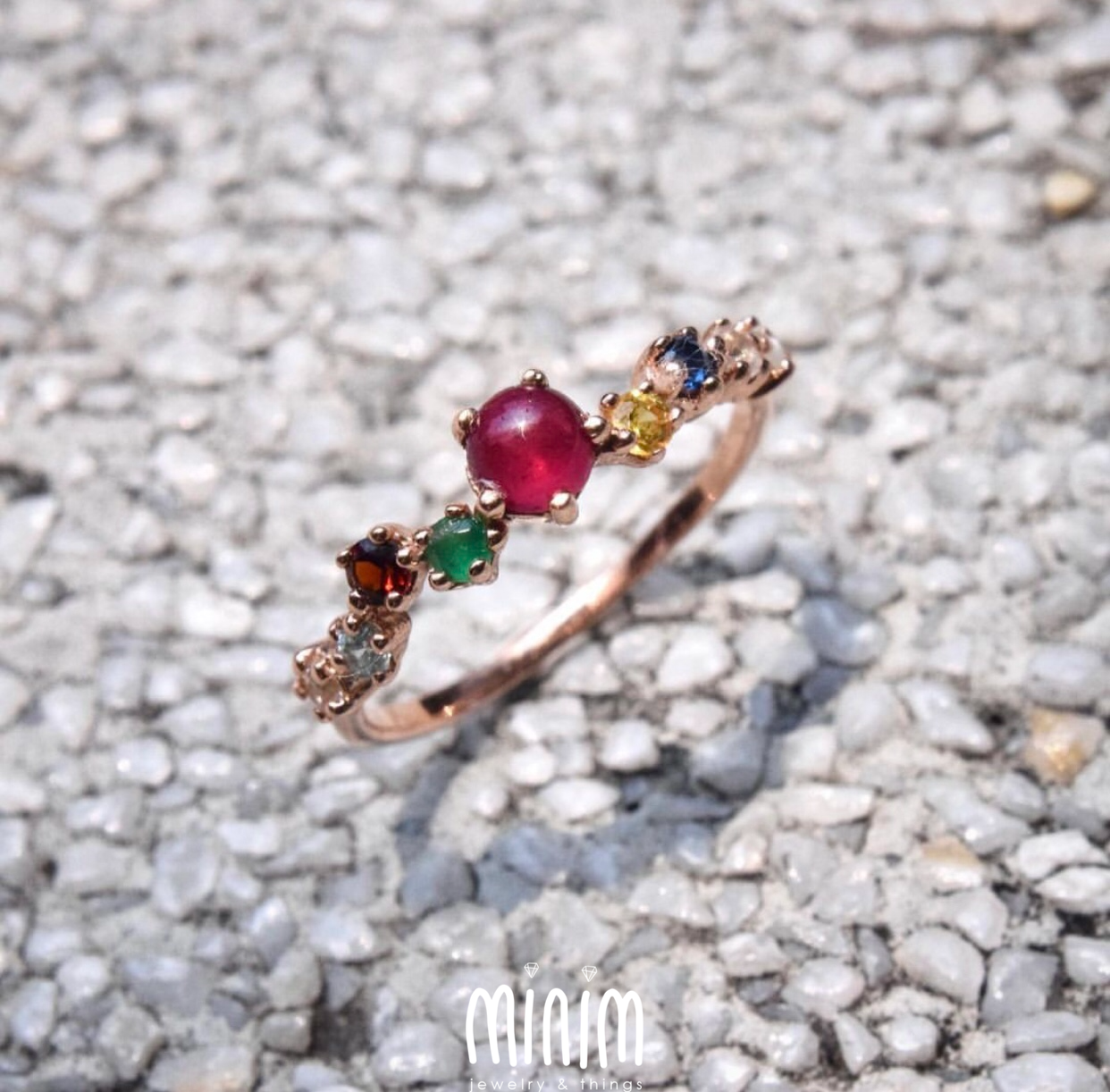 แหวนนพเก้า #minimนพเก้า #minim9luckygems R426