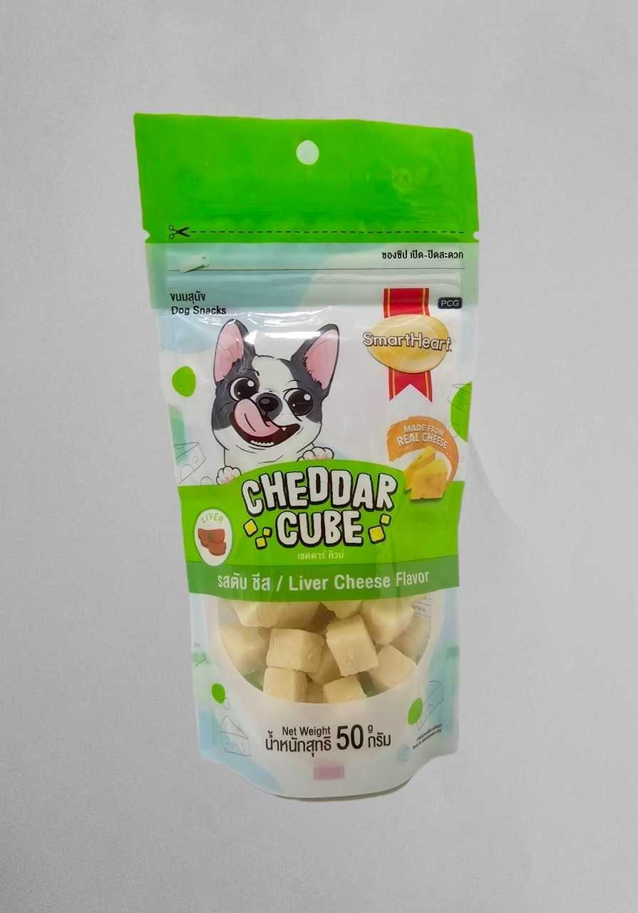 SmartHeart CHEDDAR CUBE รสตับ ชีส