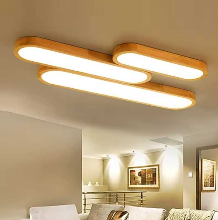 โคมไฟบาร์ โต๊ะทานข้าว oval Lamp มูจิ มินิมอล LED 3 Step
