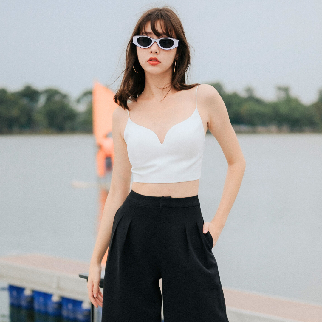 Lism S-031 Sleek Curve Cami เสื้อสายเดี่ยวอกโค้งเป๊ะสะกดทุกสายตา