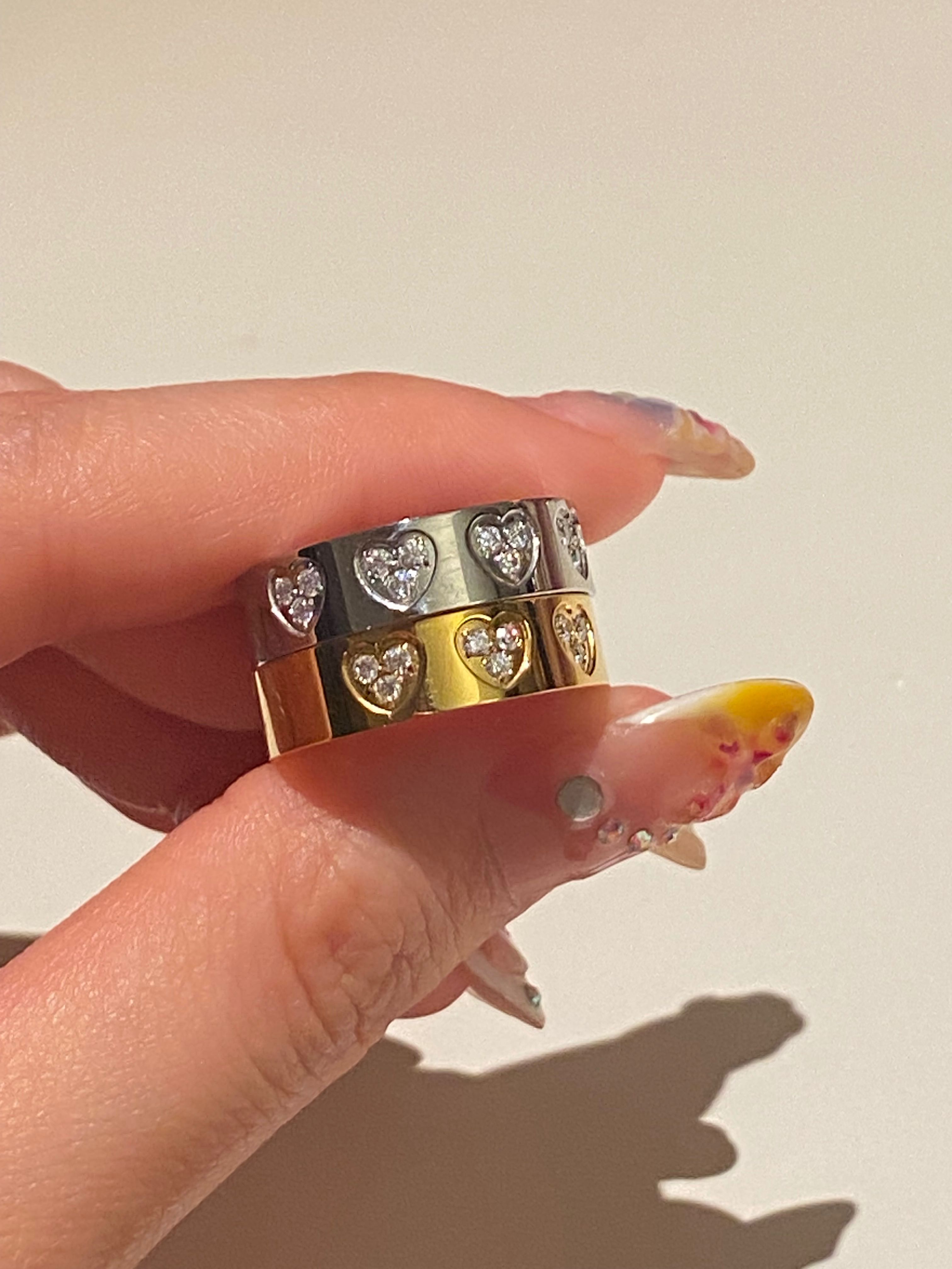 Corazon rings🤍💛