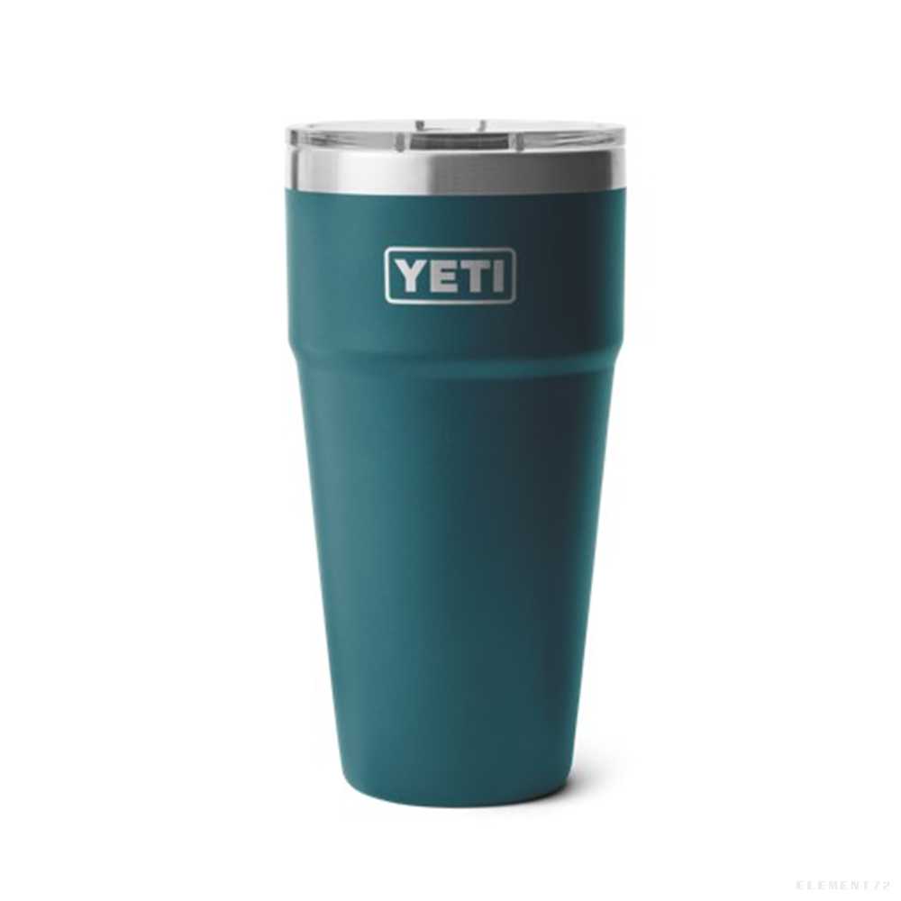 YETI แก้วเยติ เก็บความเย็น รุ่น RAMBLER 30 OZ STACKABLE CUP WITH MAGSLIDER LID AGAVE TEAL