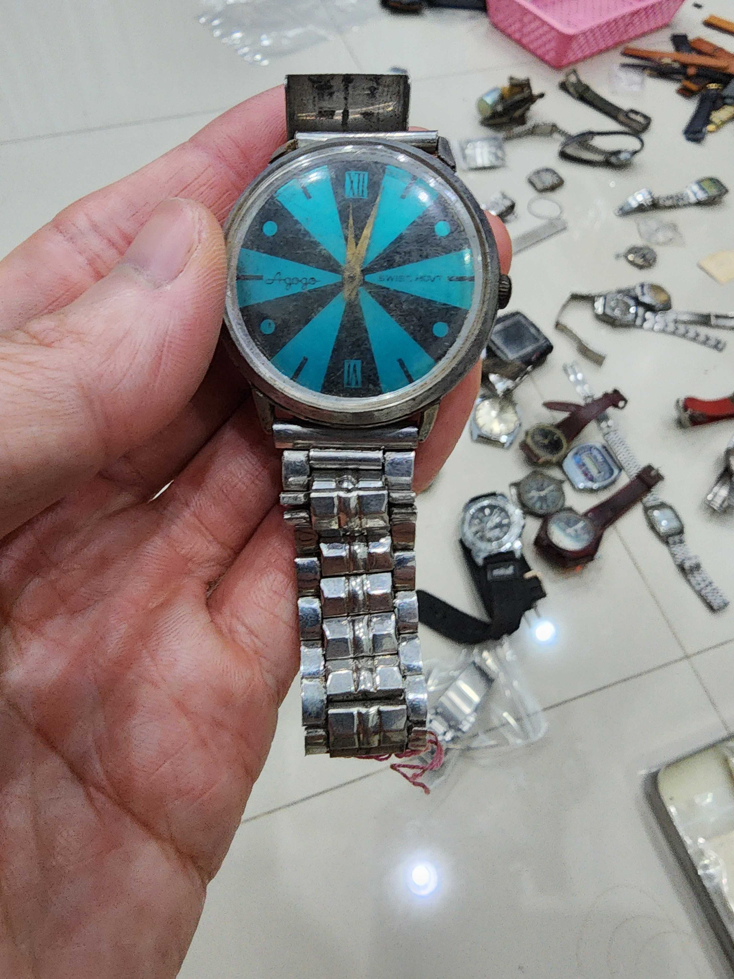นาฬิกา เก่าเก็บ สวยหายาก  SWISS MADE รุ่นเก่า วินเทจ ขายตามสภาพ พร้อมส่ง