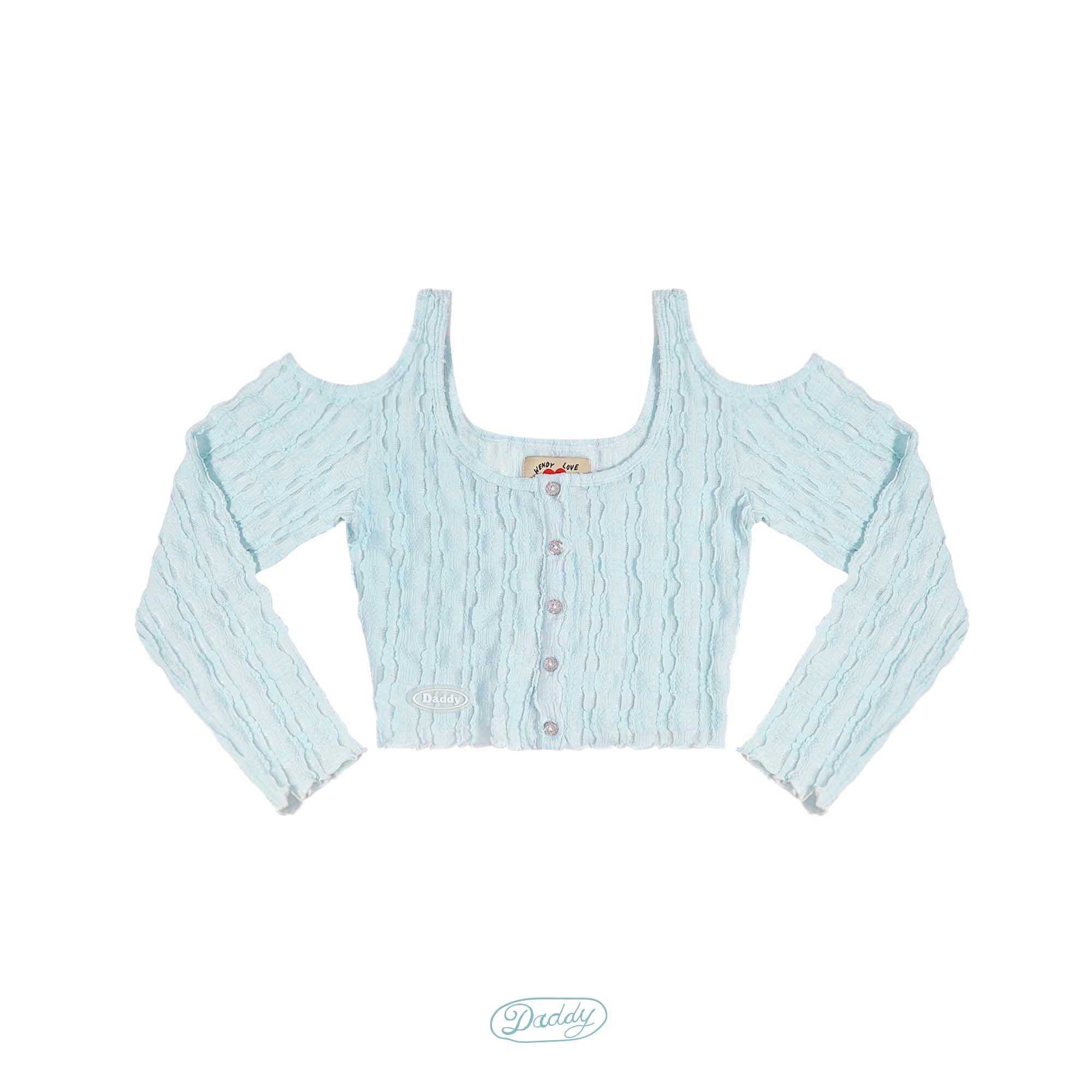 DADDY | Brooke Blouse เสื้อครอปท็อป สุดน่ารัก
