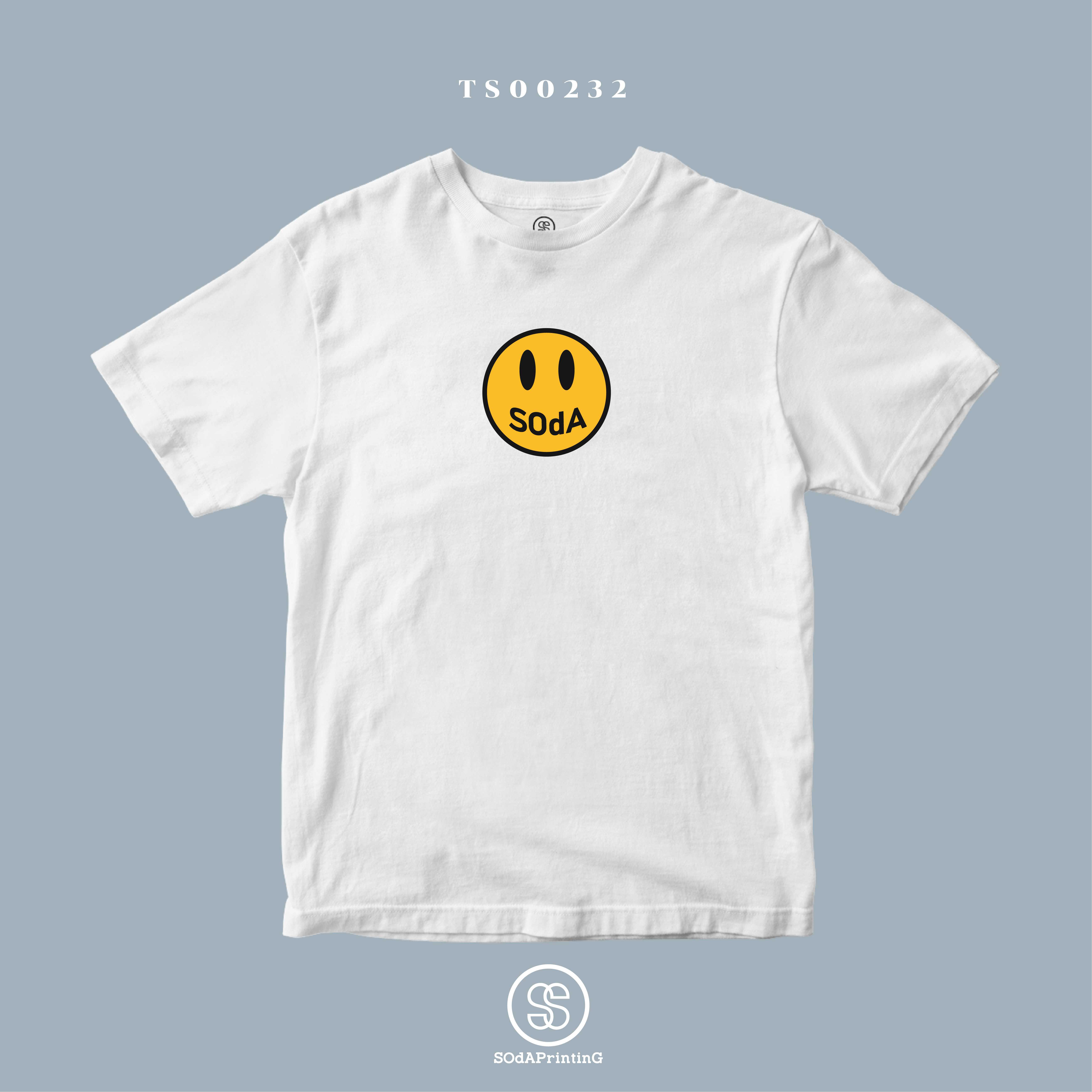 เสื้อ SOdA Emoji  สีขาว #SOdAtee TS00232