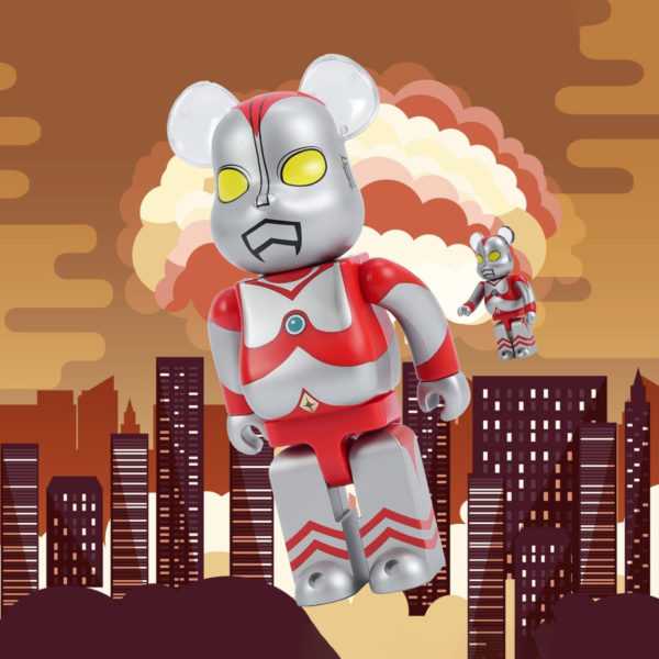 結婚祝い Be@rbrick Ultraman SHOPPING LINE | 100%+400% 80 特撮