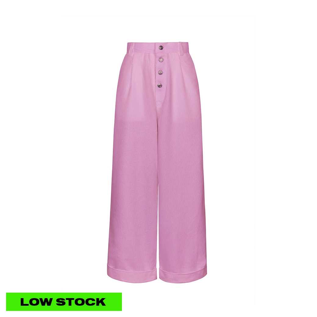 AUBREY CORDUROY PANTS - PINK