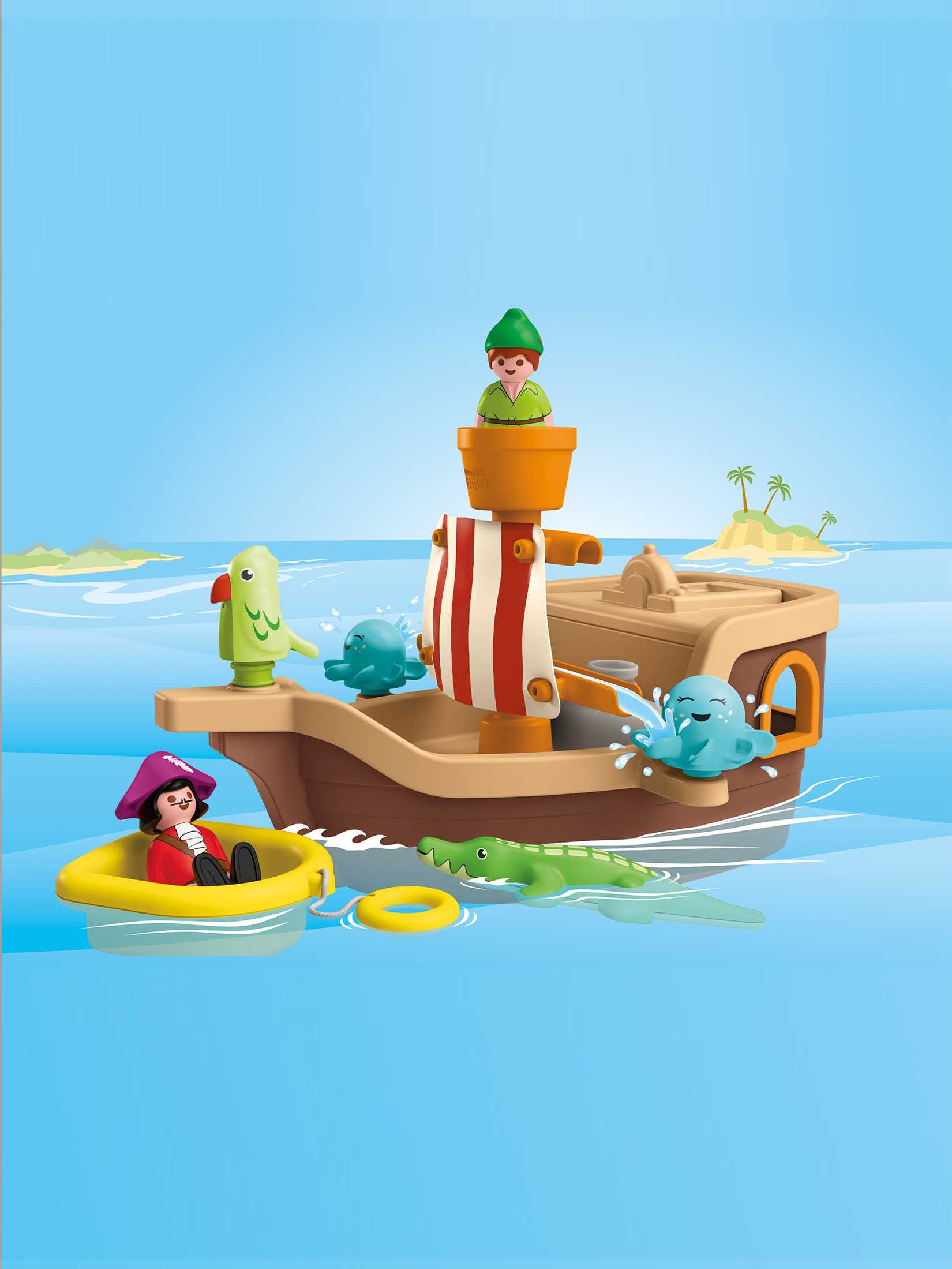Playmobil 71769 จูเนียร์ & ดิสนีย์ เรือโจรสลัด ปีเตอร์ แพน