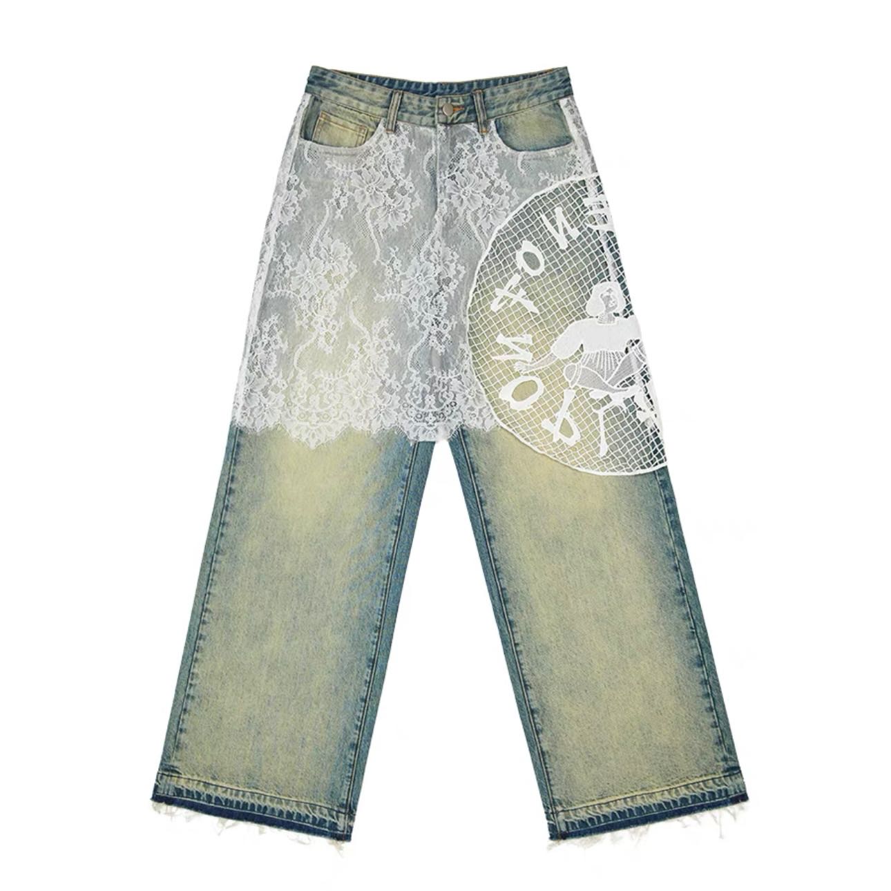 (PRE ORDER) LACE DENIM