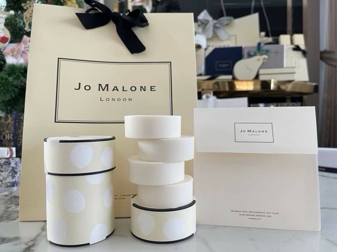 Jo M a l o n e  L o n d o n Soap Collection 1OO ml x 4 ขนาดจริง
