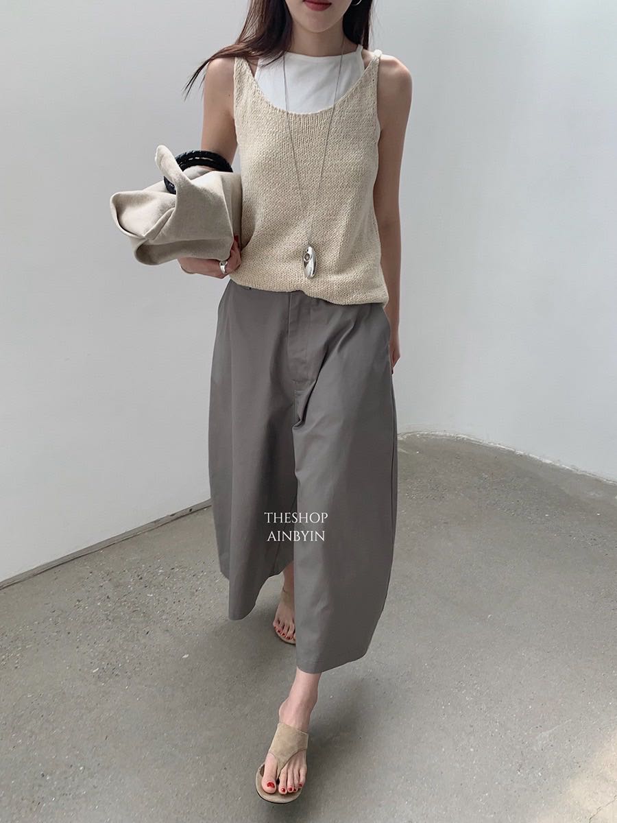 พร้อมส่ง INBYIN inbyin  high waist wide leg (🔴 รบกวนเช็คสต๊อกก่อนสั่งค่ะ