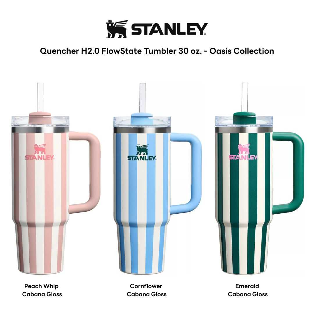 :: Pre-Order :: Stanley Oasis Collection Quencher H2.0 FlowState Tumbler ขนาด 30 oz. จากอเมริกา