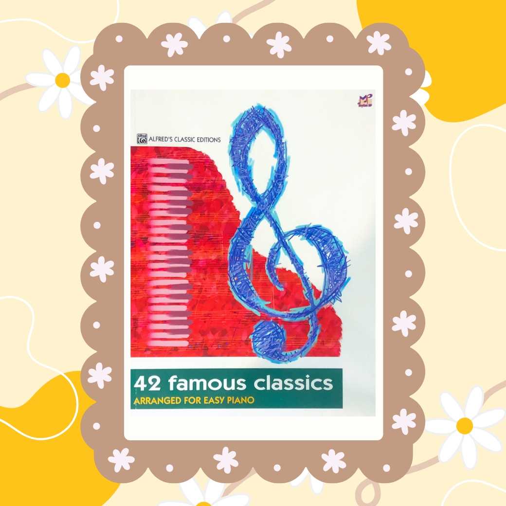 หนังสือเปียโน 42 Famous Classics for Easy Piano