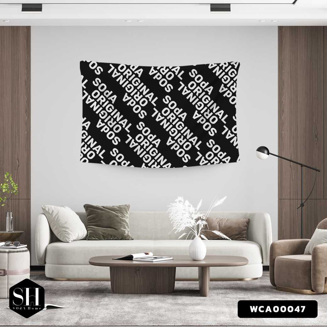 ผ้าแขวนผนัง  SOdA ORIGINAL  รหัส WCA00047 #SOdAhome #SOdAoriginal #WallCloth
