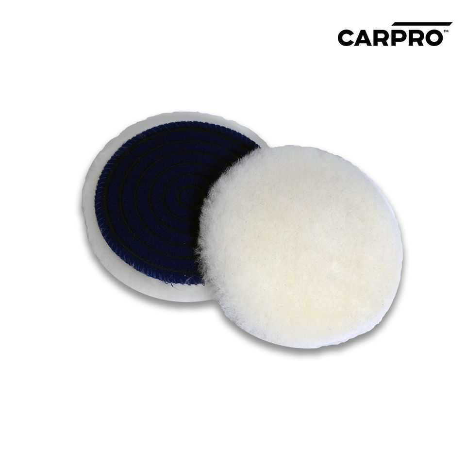 CARPRO Cutting Wool Pad แผ่นขัดขนแกะ  สำหรับขัดหยาบ ลบรอยลึก ขนาด 3 และ  5 นิ้ว