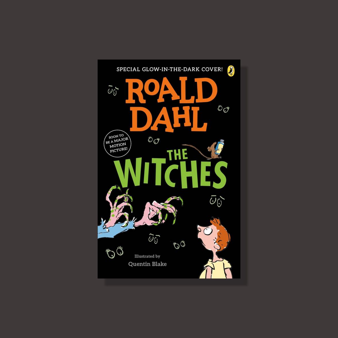 The Witches 🧙(Glow-in-dark cover edition) วรรณกรรมเยาวชน แนวแฟนตาซี ภาษาอังกฤษ