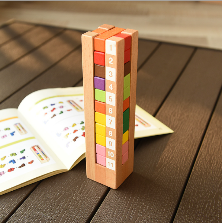 พร้อมส่งจากไทย...Educational Brain Tower Building blocks