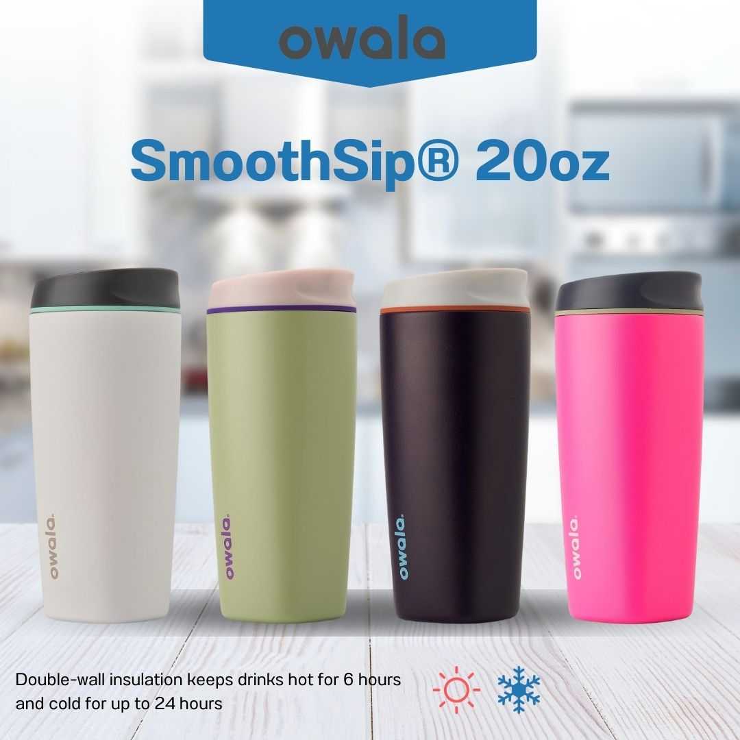 :: Pre-Order ::  Owala SmoothSip® ขนาด 20oz จากอเมริกา