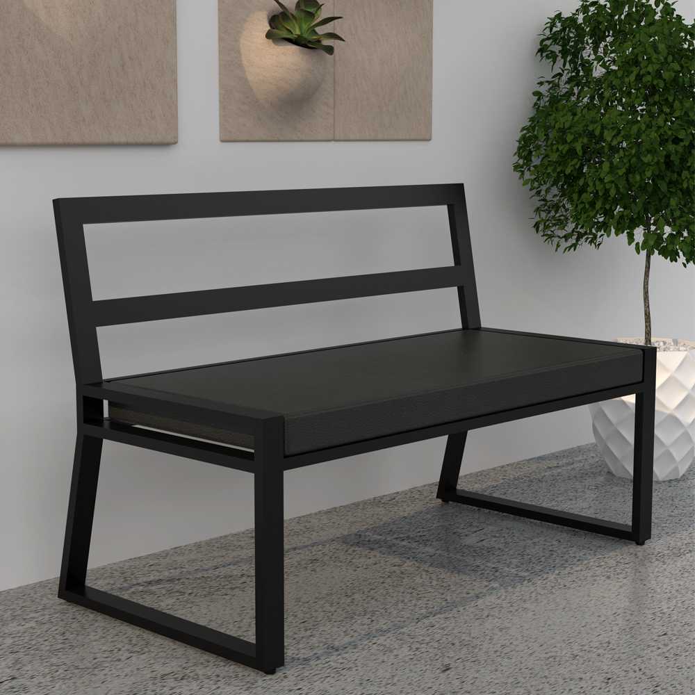 MONSTER STEE เก้าอี้เบาะหนัง สไตล์ลอฟท์ รุ่น MTN008 ขนาด 120x60x80 cm.
