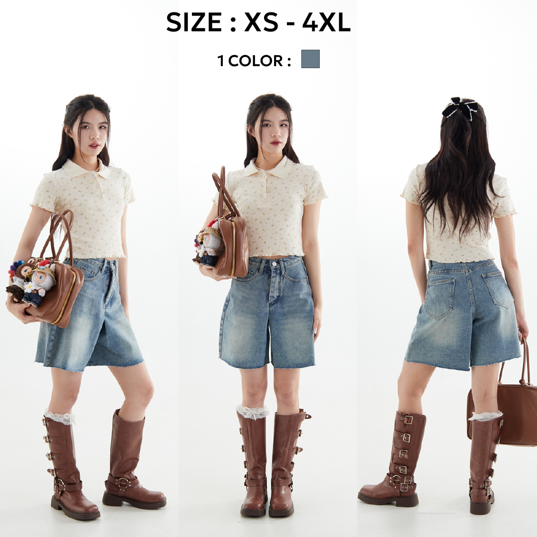Bemingjeans008(XS-4XL) - Onni Jeans 🌷⚡️