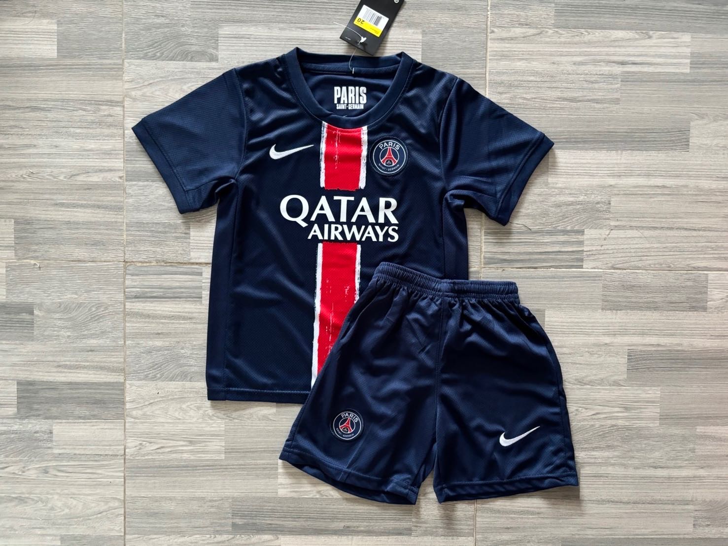 ชุดเด็ก PSG เกรดแฟนบอล 2024