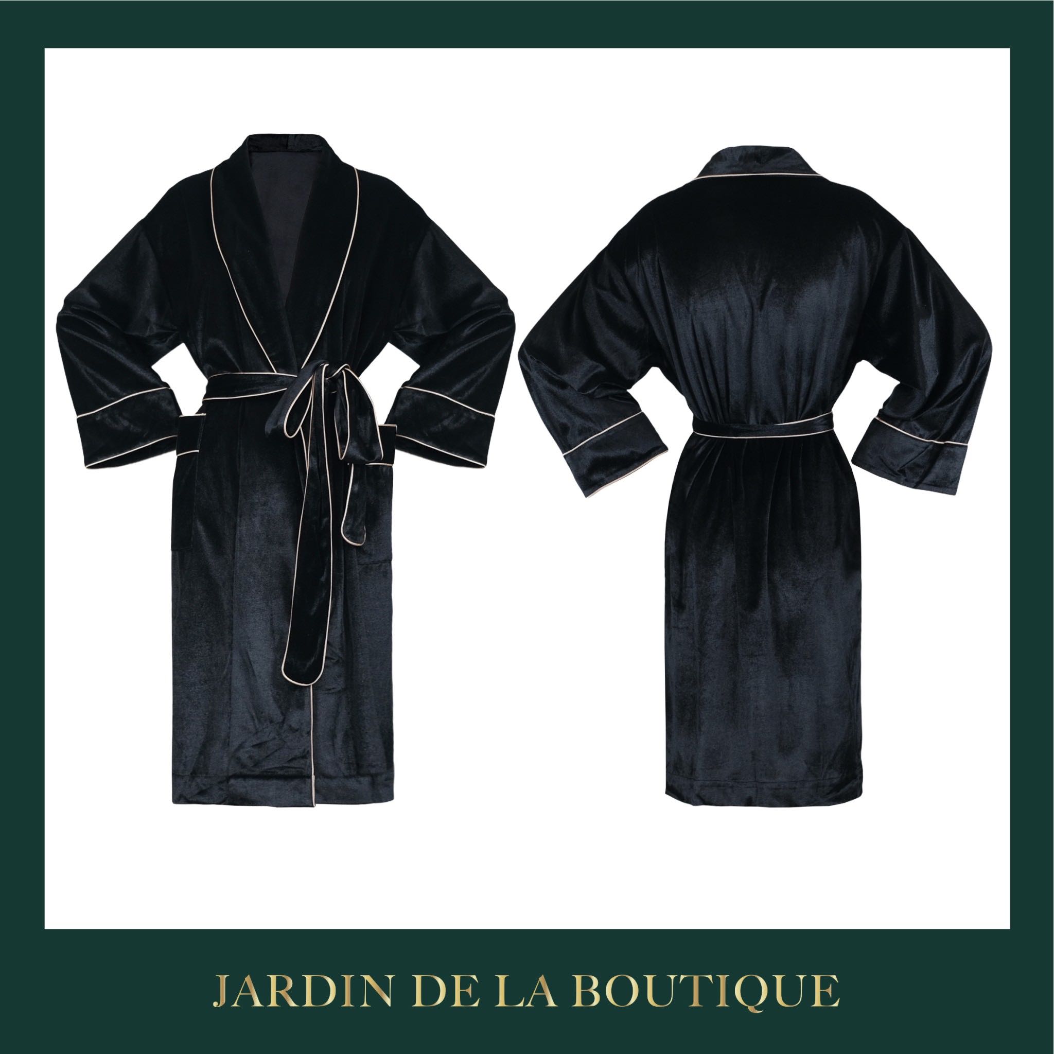 Michelle Pajamas - Black Robe