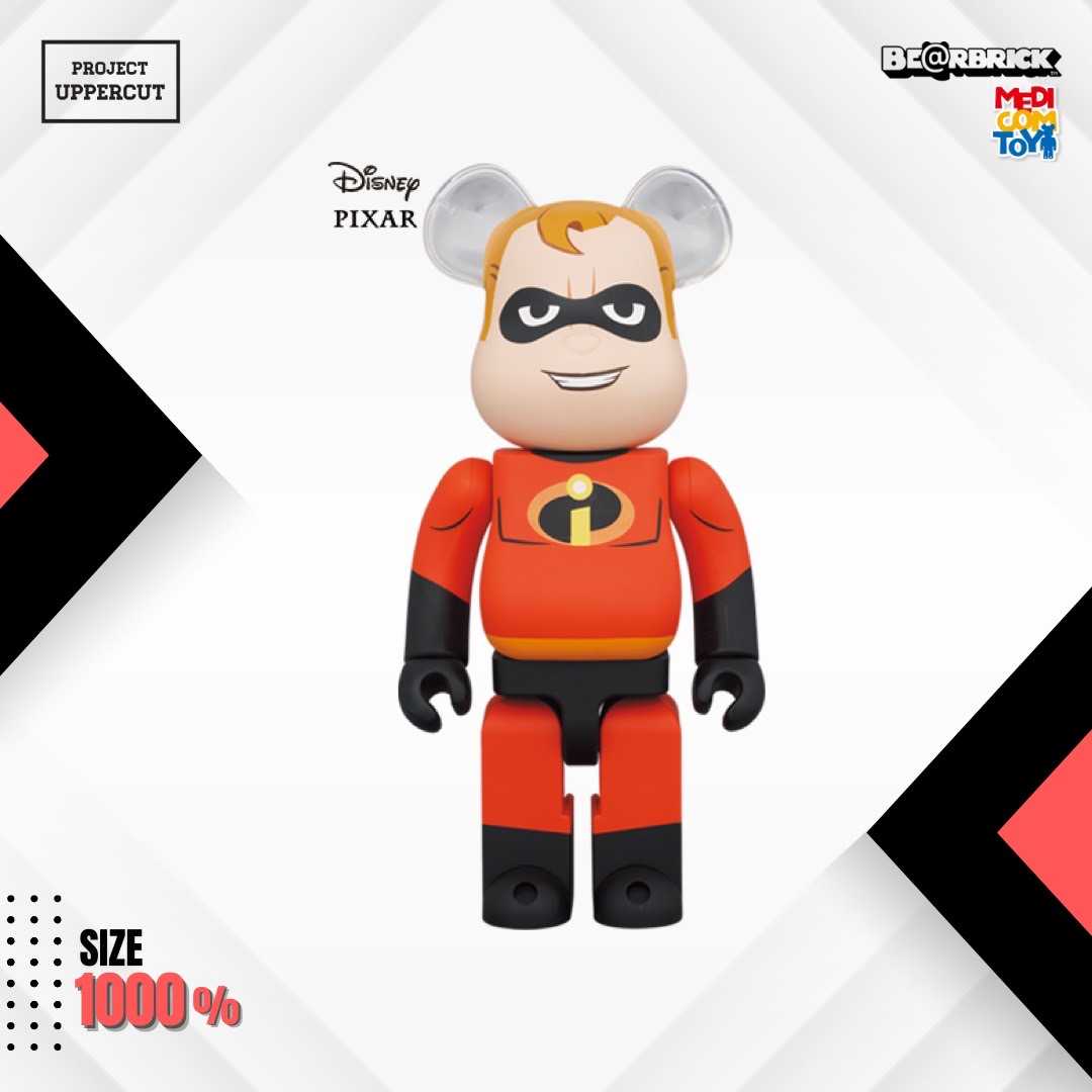BE@RBRICK 1000% DISNEY/PIXAR : Mr.INCREDIBLE [New]