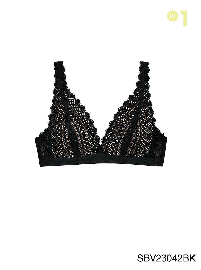 SABINA | Mad Moiselle เสื้อชั้นในไร้โครง รหัส SBV23042 สีดำ