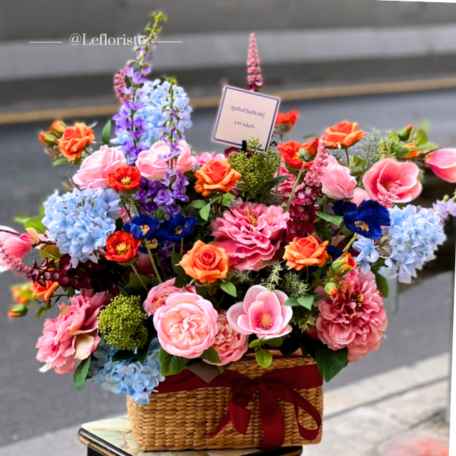 แจกันดอกไม้ประดิษฐ์  VIVID 2