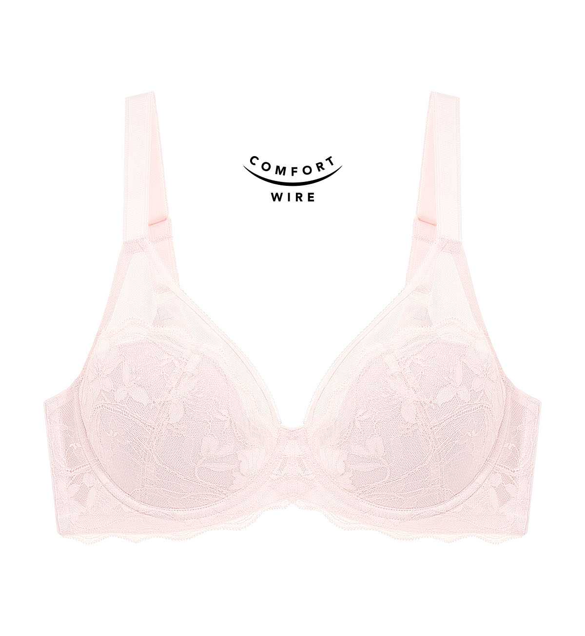 NEW Triumph 10222912 Secret Slimming 2.0 WP-R 00CQ เสื้อชั้นในมีโครงคัพทรงบาง สีชมพูอ่อน