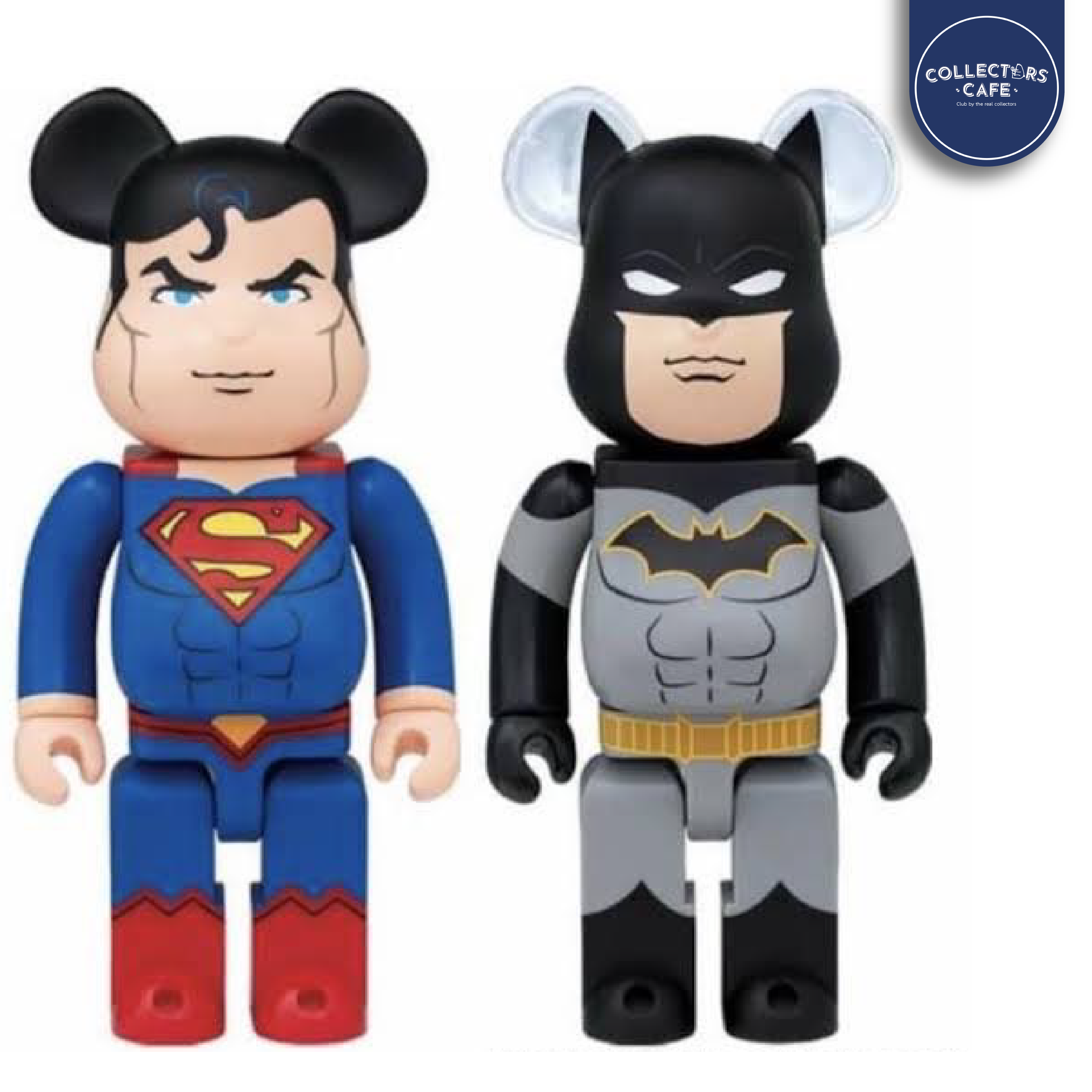 Bearbrick Batman & Superman 400% (pair)