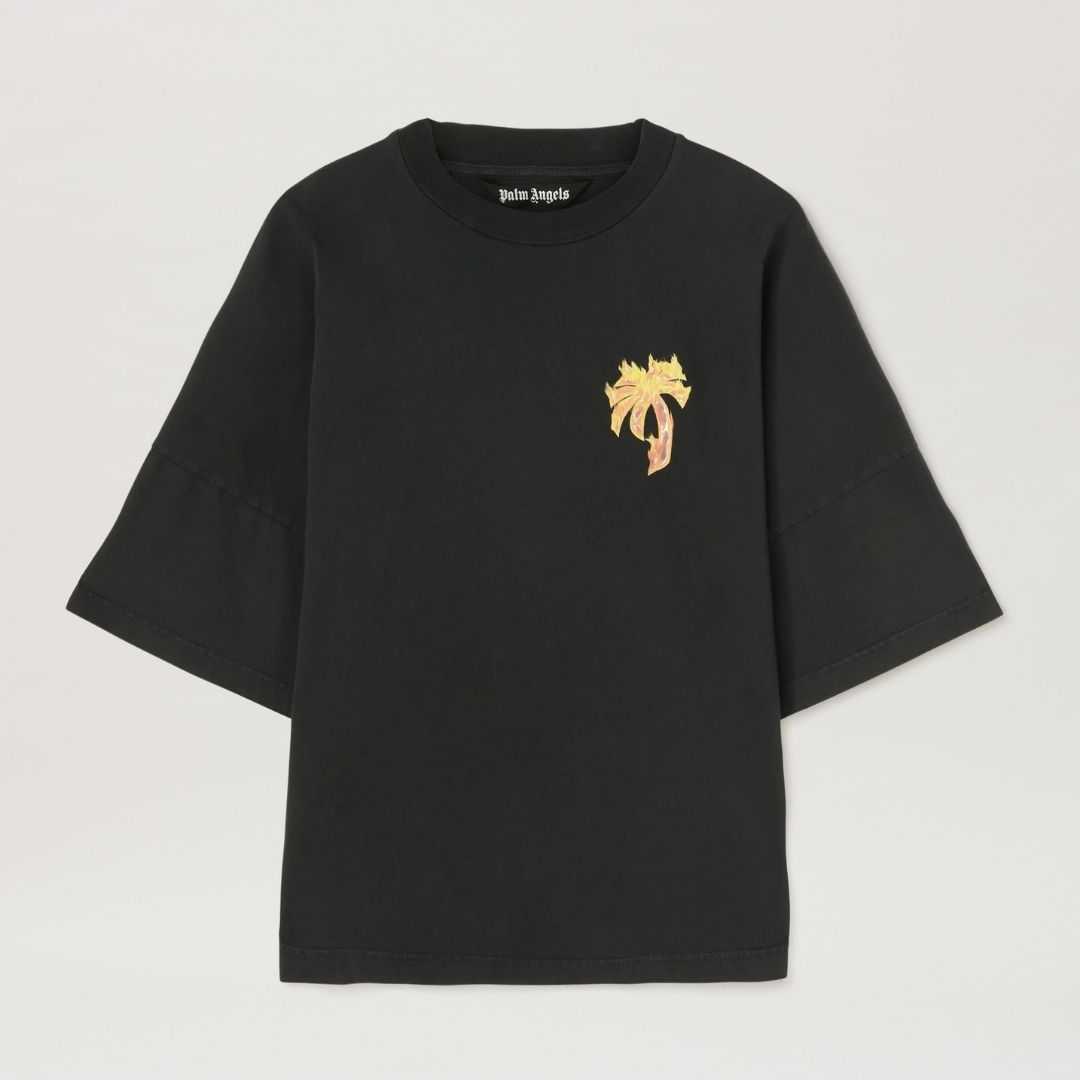 BURNING PALM OVER TEE