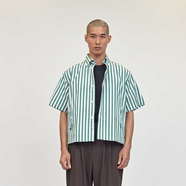 Green Short Tie-Break Shirt